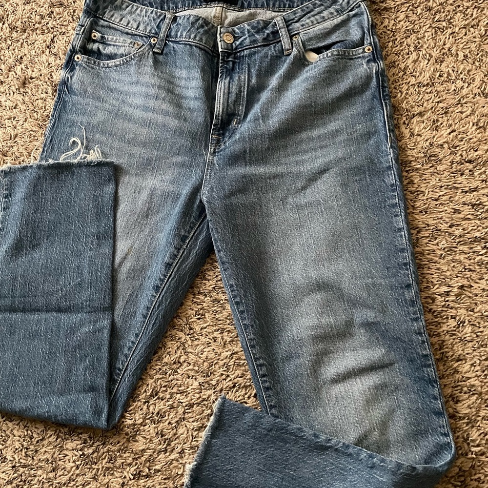 GAP Blue Straight Leg Jeans Classic Denim
